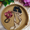 Bow Ribbon Scrunchie Combo Set – Pack of 4